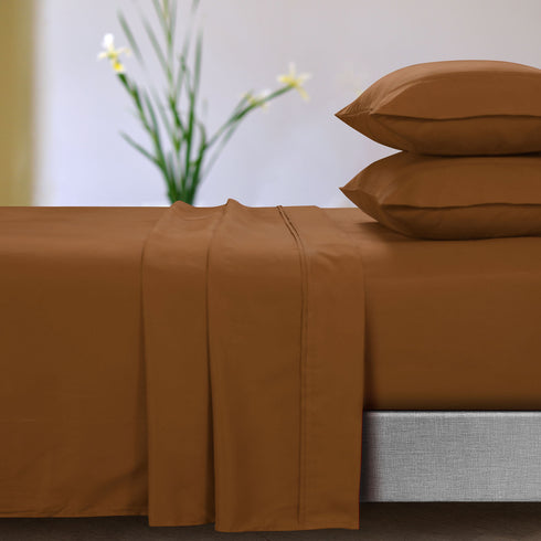 110-GSM Ultra-Soft Microfiber Extra Deep Pocket 4-Piece Sheet Set