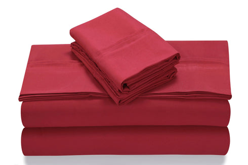Ultra-Soft Microfiber Deep Pocket 4-Piece Sheet Set