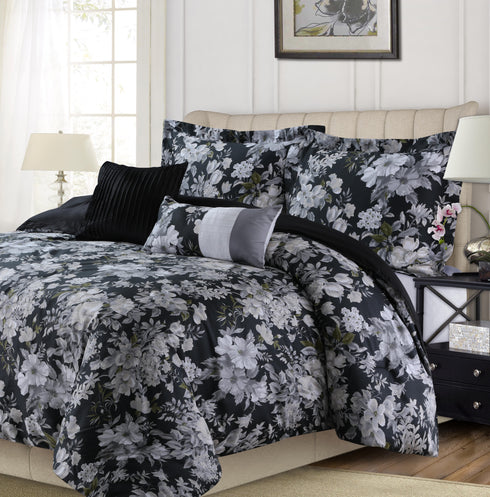 Vernazza 5-Piece Cotton Sateen Oversized Comforter Set