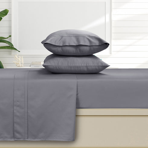 500 Thread Count Egyptian Cotton Sateen Extra Deep Pocket 4-Piece Sheet Set