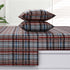 Turkish Velvety Printed Flannel Extra Deep Pocket Sheet Set