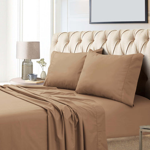 800 Thread Count Egyptian Cotton Sateen Extra Deep Pocket Sheet Set