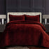 Capri Medallion Velvet Oversized Solid Quilt Set