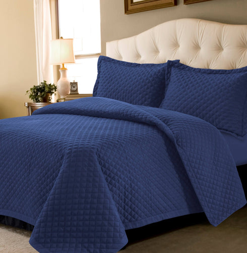 Brisbane Solid Oversized Quilt Set