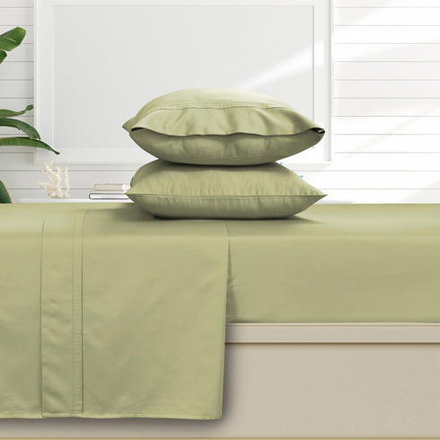 500 Thread Count Egyptian Cotton Sateen Extra Deep Pocket 4-Piece Sheet Set