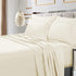 600 Thread Count Egyptian Cotton Sateen Extra Deep Pocket 6-Piece Sheet Set