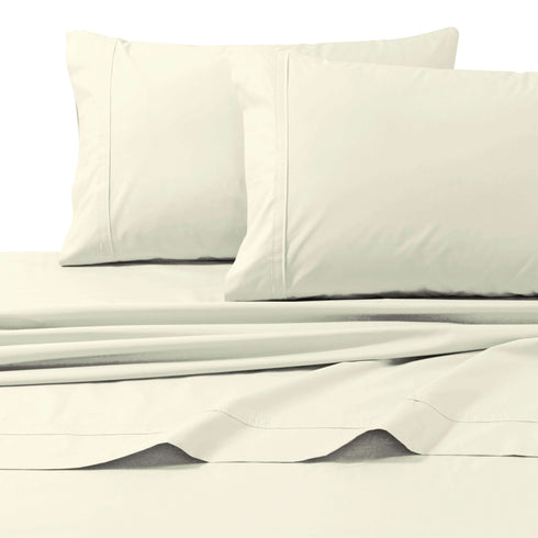 300 Thread Count Cotton Percale Extra Deep Pocket Sheet Set