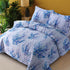 Printed 110-GSM Microfiber Oversized Quilt Set