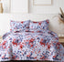 Printed 110-GSM Microfiber Oversized Quilt Set