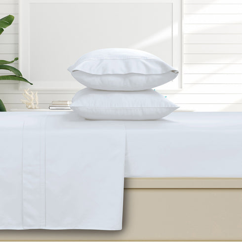 500 Thread Count Egyptian Cotton Sateen Extra Deep Pocket 4-Piece Sheet Set