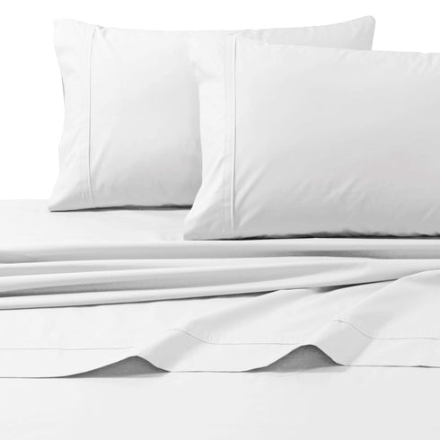300 Thread Count Cotton Percale Extra Deep Pocket Sheet Set